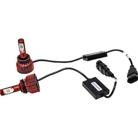 Aftermarket KM LED H8 Bulb Headlight Conversion Kit 2725-KM